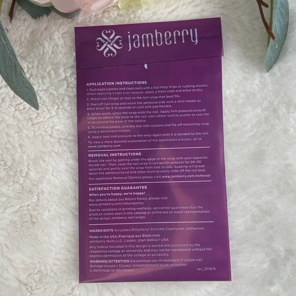 Jamberry Nail Wraps Women's Girl's - Star Spangled - Picture 3 of 3
